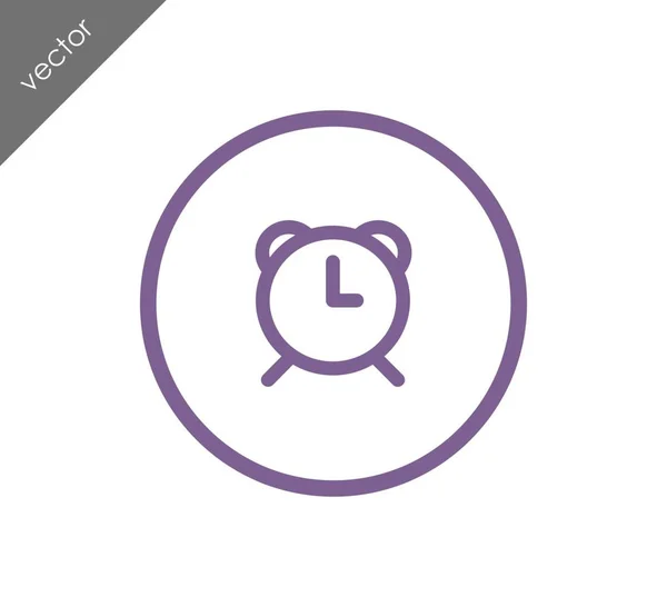 Alarm clock icon — Stock Vector