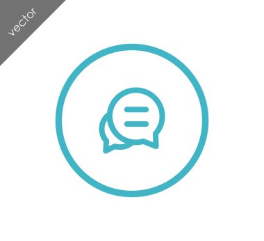 konuşma balonu simgesi 