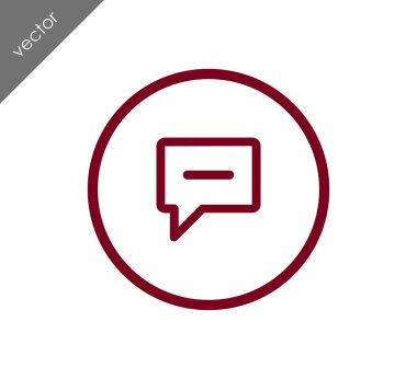 Metin balonu simgesinin