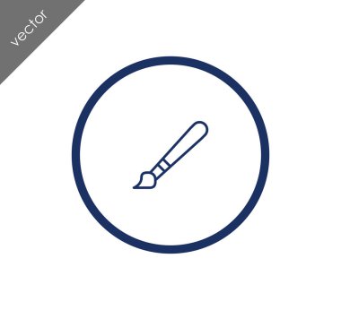 Boyama fırça simgesini