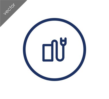 Şarj cihazı tak simgesi