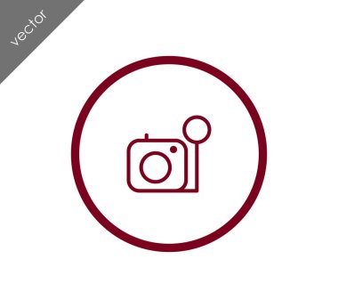 kamera simge tasarlamak