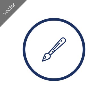 Boyama fırça simgesini