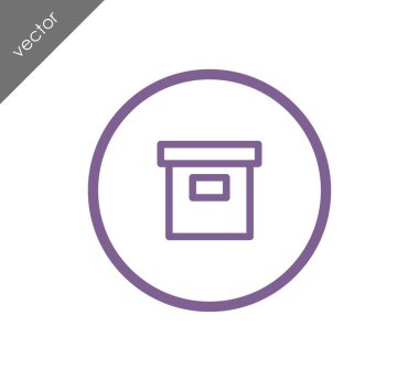 Arşiv kutusu simgesi