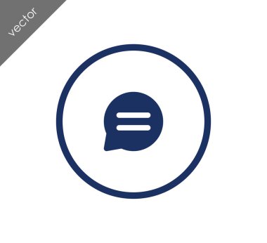 Metin balonu simgesinin