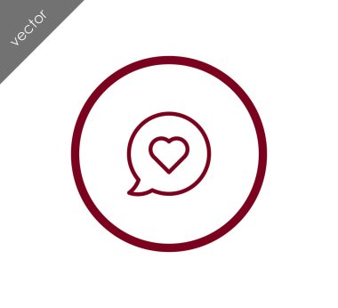aşk sohbet simgesi
