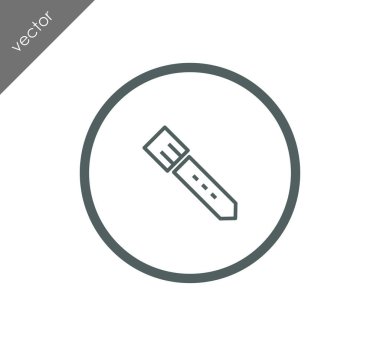 Pantolon kemer simgesi