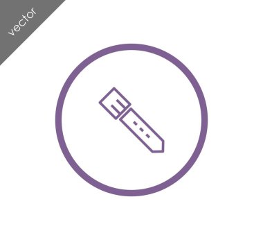 Pantolon kemer simgesi