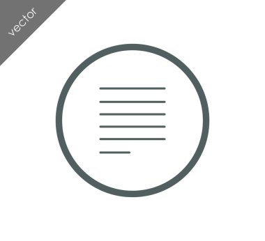 Yazı tipi simgesi Hizala