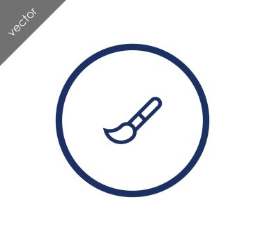 Boyama fırça simgesini