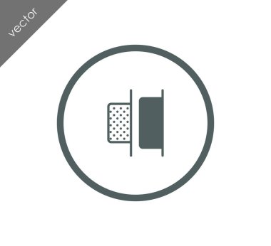 Yatay Dağıt nesneleri sağ simge