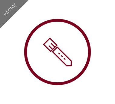 Pantolon kemer simgesi