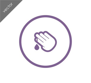 yaralı parmak simgesi