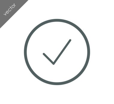 onay işareti simgesi 