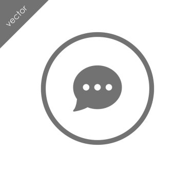 Sohbet simgesi tasarım