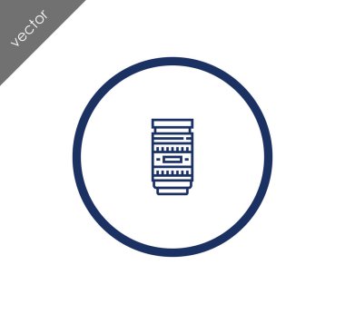 Kamera Mercek simgesi 