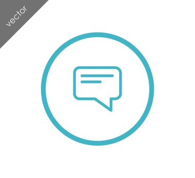 Sohbet simgesi tasarım