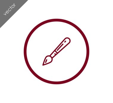 Boyama fırça simgesini