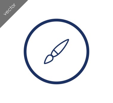 Boyama fırça simgesini