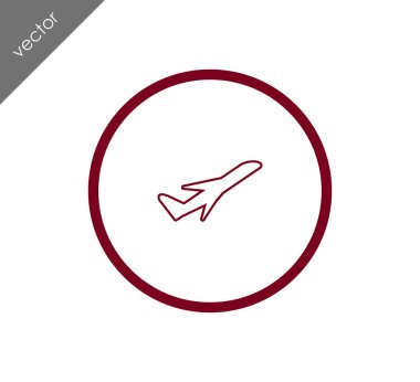 Uçak simge tasarlamak