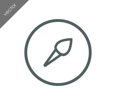 Boyama fırça simgesini