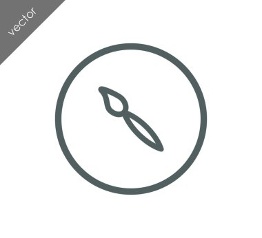 Boyama fırça simgesini