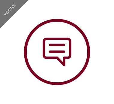 Metin balonu simgesinin