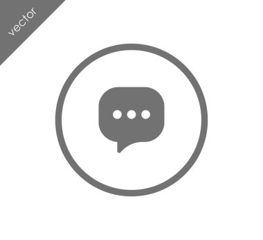 Sohbet simgesi tasarım