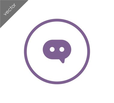 Sohbet simgesi tasarım