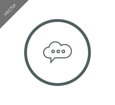 Sohbet simgesi tasarım