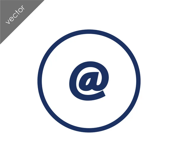 Illustration zum E-Mail-Symbol — Stockvektor