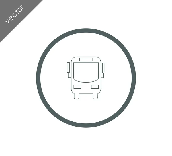 Passenger bus icon — Stock Vector