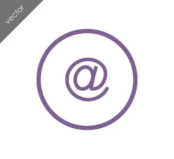 Illustration zum E-Mail-Symbol — Stockvektor