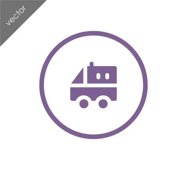 Web-Ikone für Krankenwagen — Stockvektor