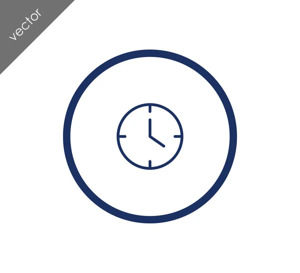 Tiempo icono web — Vector de stock