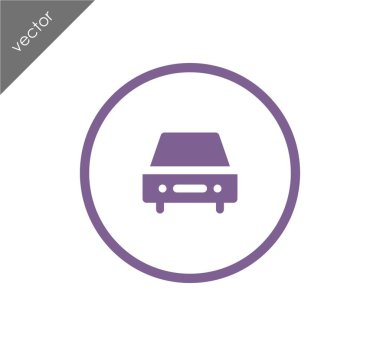 Araba simgesi, illüstrasyon