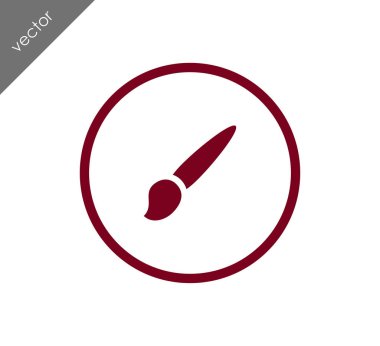 Boyama fırça simgesini