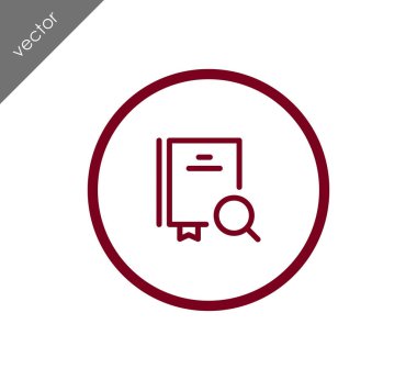 Kitap satırı simgesi