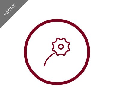 çiçek açan çiçek simgesi