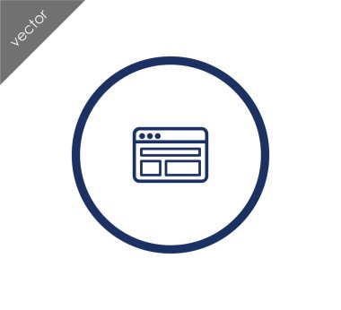 Basit tarayıcı simgesi