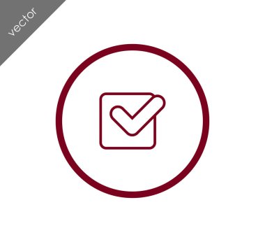 onay işareti simgesi 