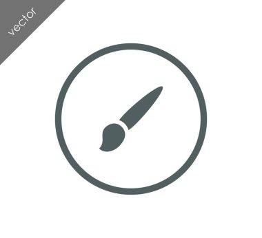 Boyama fırça simgesini