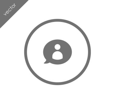 Sohbet simgesi tasarım