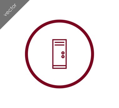 Masaüstü bilgisayar simgesi  