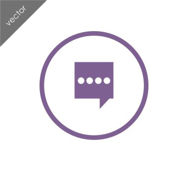 Sohbet simgesi söylenecek daha