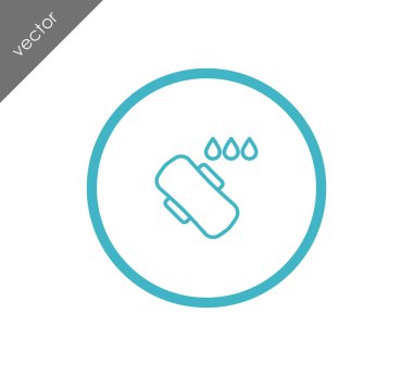 Sıhhi peçete simgesi