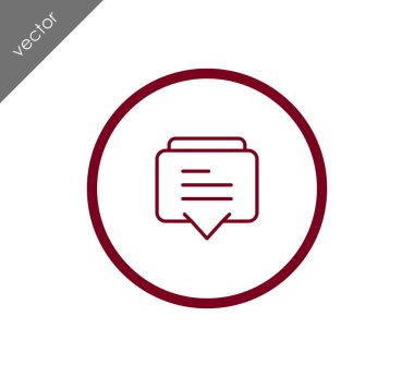 Mesaj simgesi tasarım