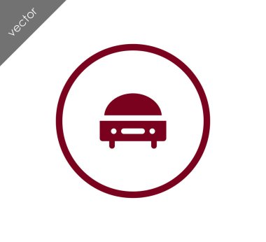 Araba simgesi, illüstrasyon