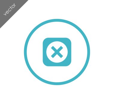 Silme işareti simgesi