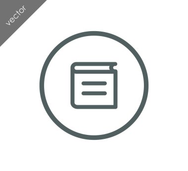 Kitap satırı simgesi